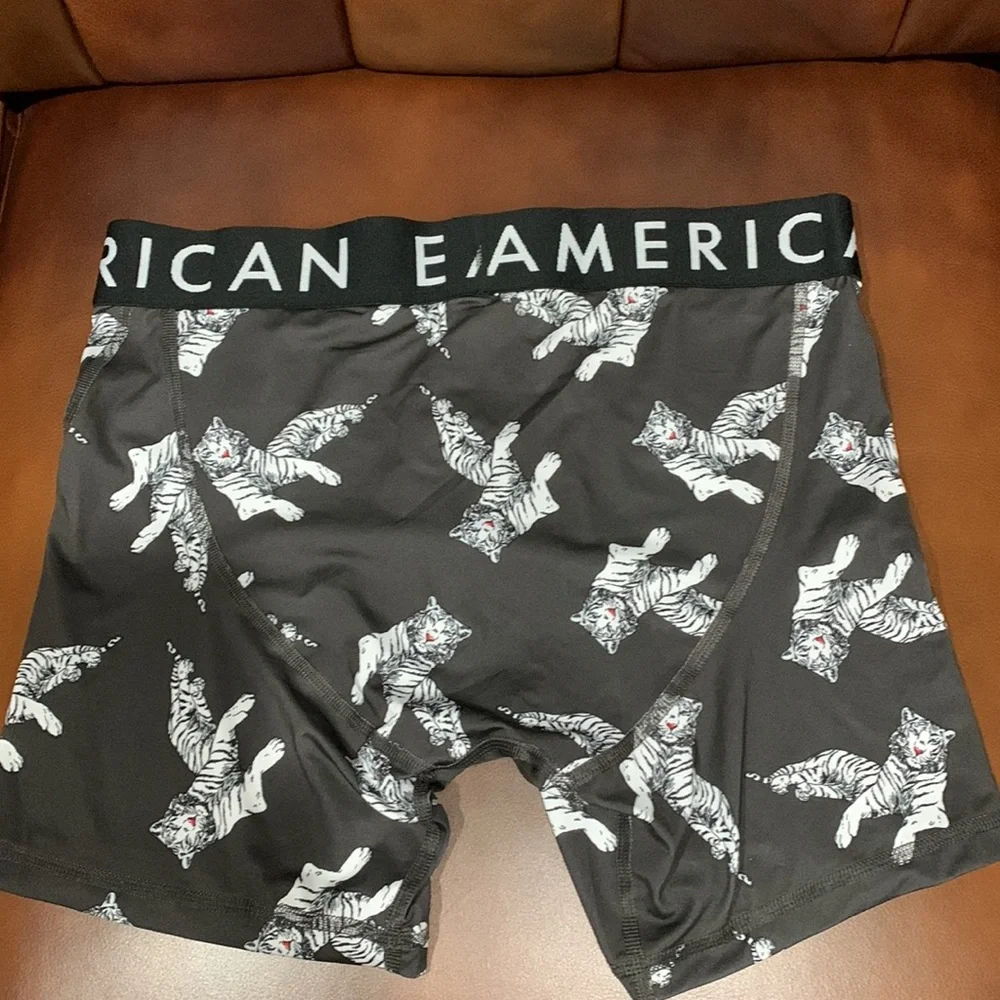 American Eagle tiger all over boxer briefs size: Medium NWOT - Picture 5 of 6